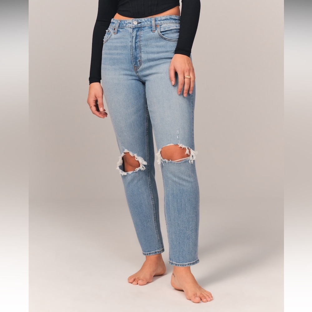Curve Love High Rise Mom Jean